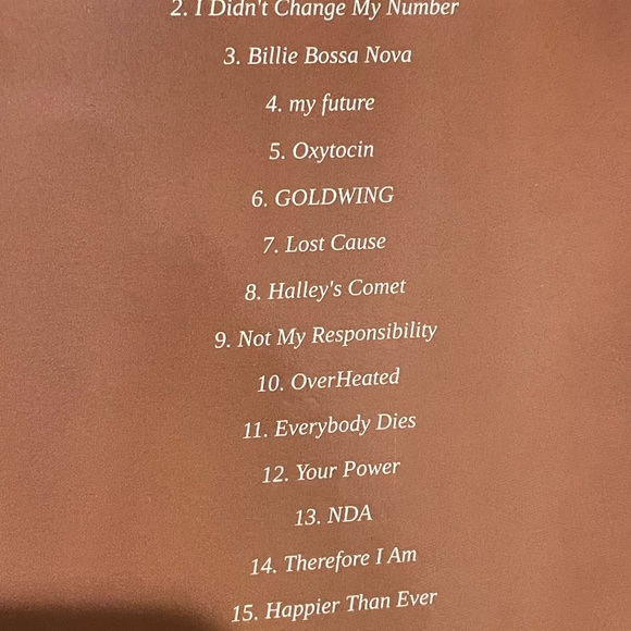 Billie Eilish 'Happier Than Ever' Vinyl Record - Picture 3 of 13